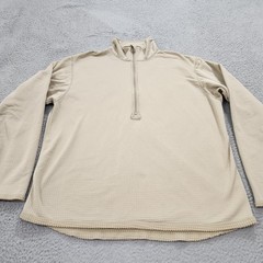 Shirt Mid Weight Cold Weather Gen III Mens Extra Large Beige Inside Grid Fleece