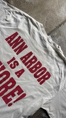 VTG Michigan Sucks Ann Arbor Is A Whore Graphic OSU Football T-Shirt White Large