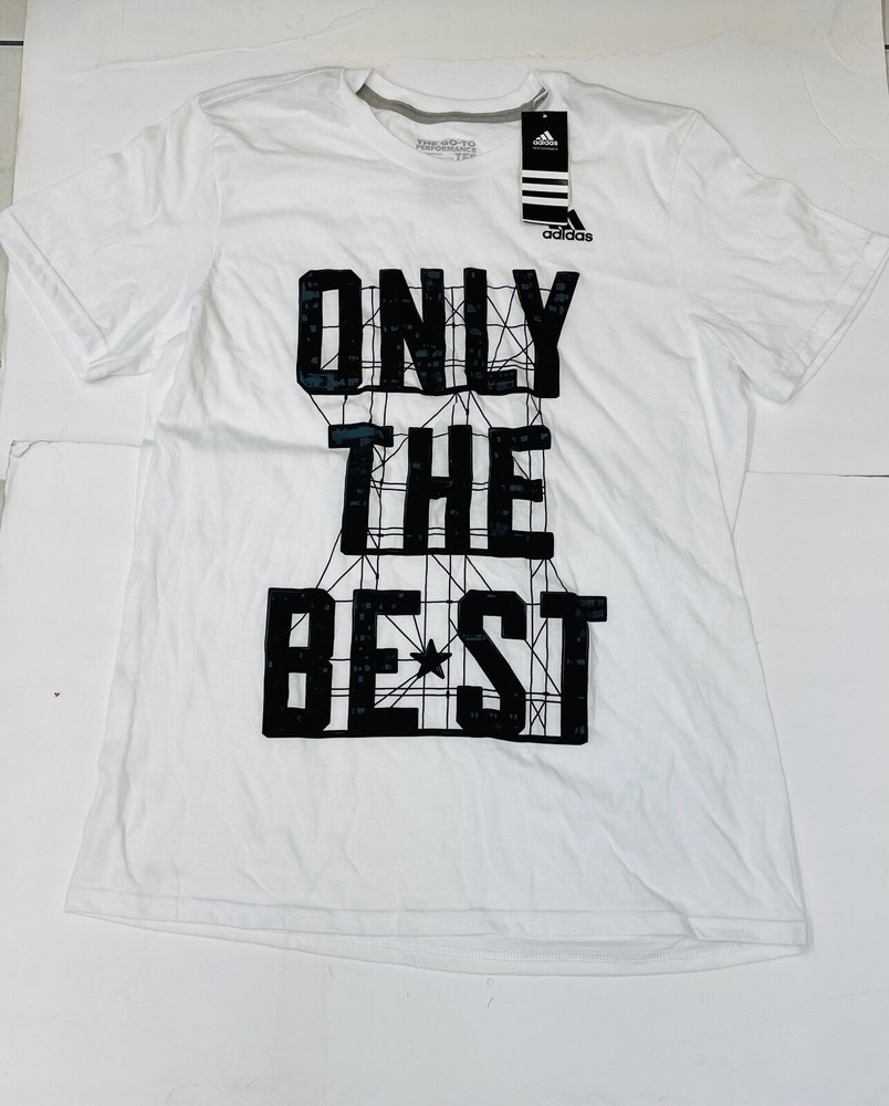 Mens Adidas The Go To Performance Tee t-Shirt-Size large NWT “only the best”