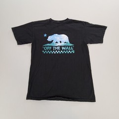 VANS Shirt Adult Medium Black Casual Outdoors Lightweight Skating Classic Mens
