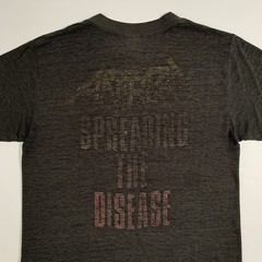 VTG 80s Anthrax Spreading The Disease Tour 1988 T-Shirt Mens Large *Super Thin*