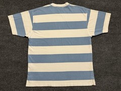 Vintage Claiborne Striped Cotton T-Shirt Adult M Relaxed Casual 90s