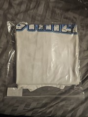 LOST HILLS LOGO FRONT AND MIRROR STYLE LOGO BACK WHITE MEN’S LG (OS) FIRE 🔥 🔥