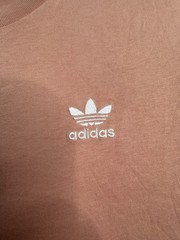 adidas Originals Men’s Trefoil Logo Crew Neck Short Sleeve T-Shirt Pink S