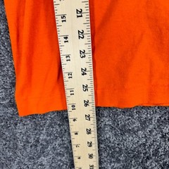 Vtg Tommy Boy Fruit of the Loom Shirt Mens Small Orange Short Sleeve Graphic