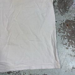 Vintage 70s Jcpenny Blank White Shirt Towncraft Polycotton Single Stitch Size M