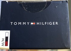 Tommy Hilfiger Men’s 3 Pack T Shirts M Cotton Classics V-Neck Red White Blue