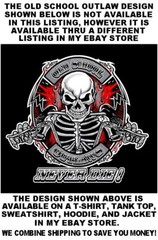 Ghost Skull Indian Chief Motorcycle Club Since 1901 Biker Rider Tank Top WS128