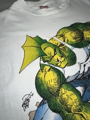 Vintage 1992 Savage Dragon T-Shirt XL Comic Images Erik Larsen 90s Vtg Rare !!