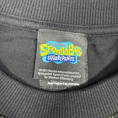 SpongeBob x Civil Regime Ugly And Proud Oversized Tee Black Brand New Mens Large