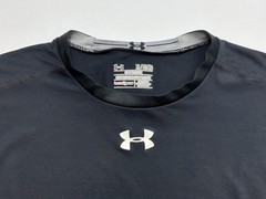 UNDER ARMOUR T-Shirt Men’s XL Pullover Crew Neck Sleeveless Stretchy Black