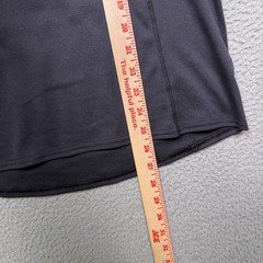 LL Bean Shirt Mens Medium Black Midweight Base Layer Performance Outdoor Hiking