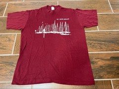 Vintage 80’s Sportswear St. Pete Beach Sail Boat Port T-Shirt Single Stitch Sz L