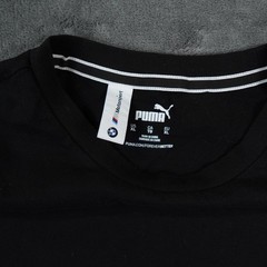 Puma BMW M Motorsport T-Shirt Men XL Black Graphic Racing Tee