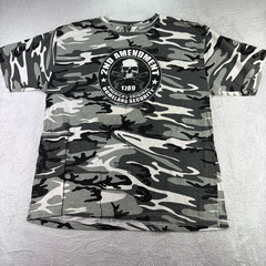 Code V5 Military Camo Shirt Mens XL Gun Rights Patriotic Militia 2nd Amendment