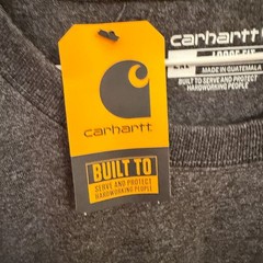 Carhartt Men’s K87-CRH Gray Workwear Short Sleeve T-shirt, Toyota, ‘Bob’ 2XL