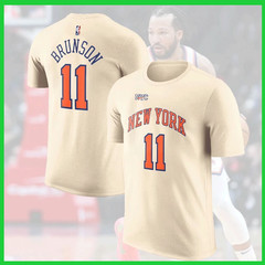 HOT – Jalen #11 Brunson New York Team 2026 Player Name & Number S-3XL For Fans