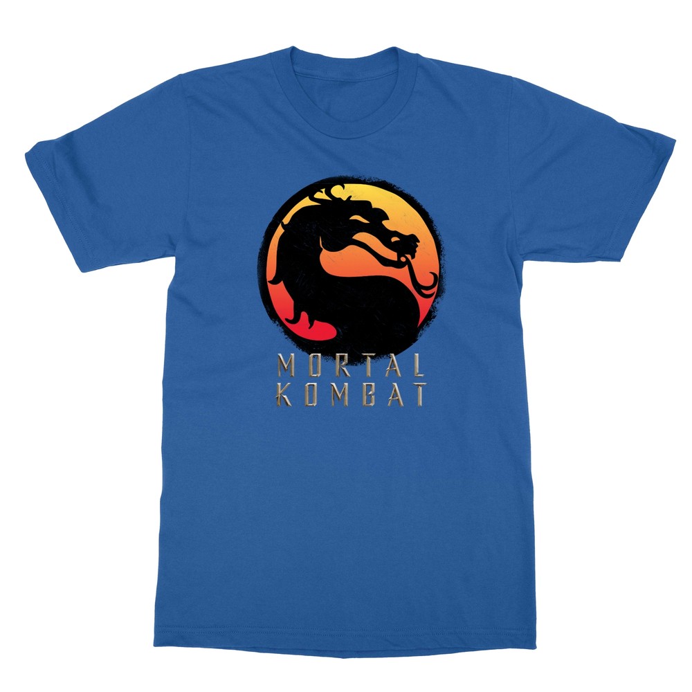 Awesome Game Design Mortal Kombat Clean Logo Unisex T-Shirt