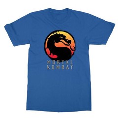Awesome Game Design Mortal Kombat Clean Logo Unisex T-Shirt