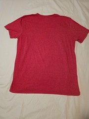 Plastic Man Distressed Red Heather Soft T-Shirt Sz Large DC Comics