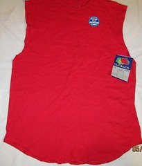 Men Muscle Shooter T-Shirt Fruit of The Loom Medium 4 Pc 2 color 100 % Cotton