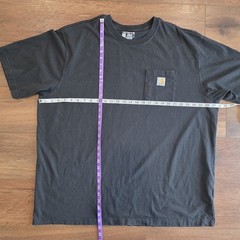 Carhartt Mens 2XL Loose Fit Short Sleeve Pocket T Shirt 2 Pc Lot Cotton K87