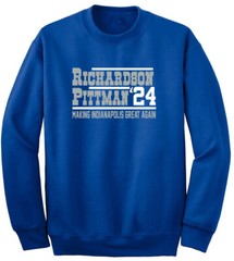 Anthony Richardson Michael Pittman Colts 2024 CREW HOODED SWEATSHIRT