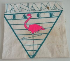 Vintage 80s PANAMA JACK Pink Flamingo Single Stitch T-Shirt Adult Size Large USA