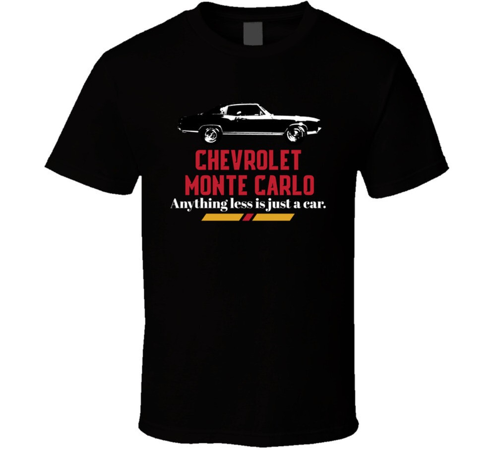 1971 Chevrolet Monte Carlo Ss 454 425bhp Anything Less Is Just A Car Fan T Shirt