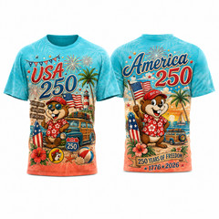 Buc-ees 250th Anniversary America, 250th years of Freedom with Summer Vibes Tee