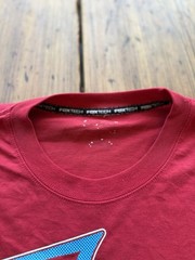 Fox Racing Heritage FoxTech Tee Mens Size L Premium Fit Deep Red Motocross