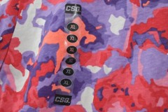 CSG T-Shirt XL Camouflage Multicolor Short Sleeve Cotton Crew Neck Mens