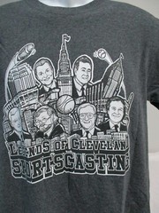 Legends of Cleveland Sports Broadcasting Art Joel Wilhelm T-Shirt S – 3XL NEW