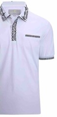 Men’s Luxurious Fine Cotton Polo Shirt,Italian Style,Stretch M to 3XL…..A6.A
