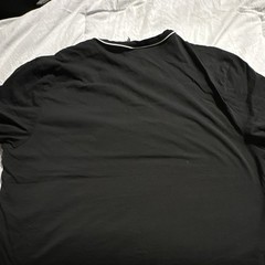 Calvin Klein Men’s Colorblock Crew Neck Logo T-Shirt Short Sleeve XXL Black/Gray