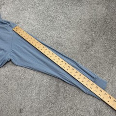 Urban Outfitters Long Sleeve Turtle Neck Shirt Mens XL Blue 100% Cotton Travel