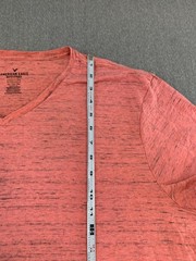 American Eagle Core Flex Classic T-Shirt Mens Size XXL Orange Gray Soft Comfy