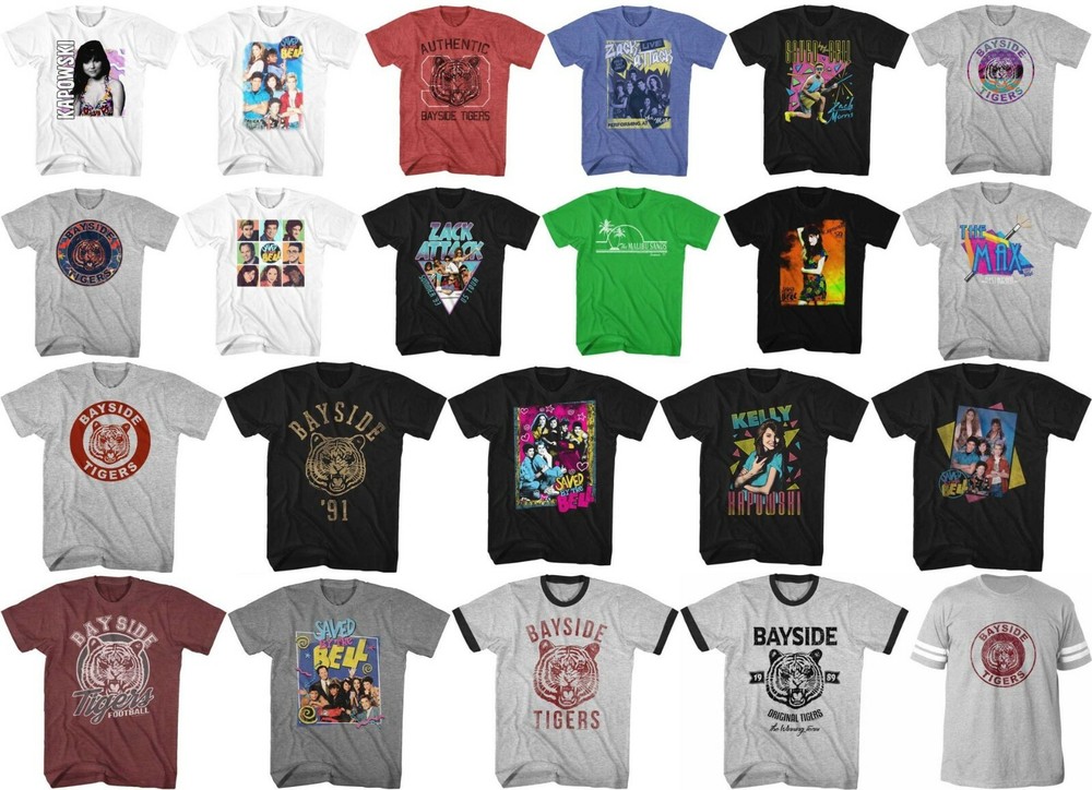 Pre-Sell Saved By The Bell Tv Show Licensed T-Shirt