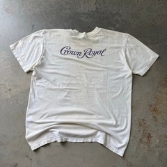 Vintage 80’s Crown Royal Whiskey Alcohol Promo Retro Graphic T-shirt Size Large