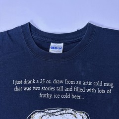 Shorty Smalls OKC Mens Large Funny Bar Restaurant T Shirt ‘Where’s The Bathroom’