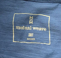Mutual Weave Men’s 3XLT Crew Neck Blue Pocket T-Shirt Short Sleeve Pre-owned