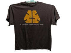 Metal Gear Rising Mens T-Shirt XXL Gray LO-84i Prototype Video Game Konami