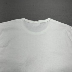 Champion Shirt Mens Medium White Patch Logo Cotton crew Neck Casual