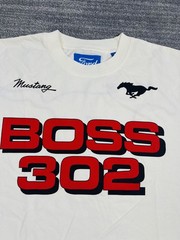 NEW Ford Mustang Boss 302 Beige Officially Licensed T Shirt Medium $35