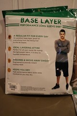 5 Men’s Athleticool Performance T-Shirt Base Layer XL Long Sleeve Crew Neck