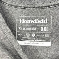 HOMEFIELD Men Midnight Yell Texas A&M T-Shirt XXL Dark Grey Short Sleeve NWT