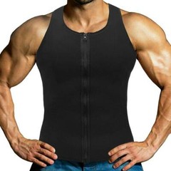 Men’s Slimming Shapewear Hot Neoprene Vest Body Shaper Sweat Shirt Waist Trainer