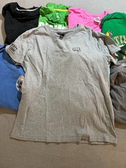 Lot of 8 Vintage & Modern Shirts Assorted Brands Mens Large Pullover Tee.