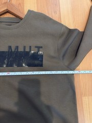 Helmut Lang Men’s Logo Long Sleeve Sweatshirt. Size Large