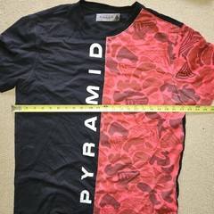 Lot of 4 Men’s BLACK PYRAMID Sz L, XL,XXL, XXXL Short Sleeved T-Shirts